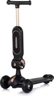 CHIPOLINO Koloběžka Bloomi 2v1 Black (DSBLO0261BK)