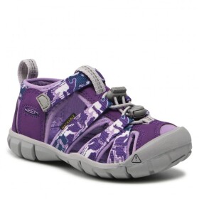 Dětské sandály SEACAMP II CNX camo/tillandsia purple , Keen, 1026317/1026322, fialová - 24