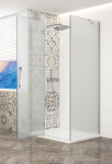 GELCO - TRINITY CHROM obdélníkový kout 800x1000 levý, matné sklo, GT5610-80ML-CH GT5610-80ML-CH