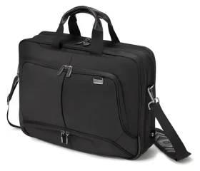 DICOTA Eco Top Traveller PRO 12-14.1" černá / Brašna na notebook / až 14.1" / přihrádka pro tablet 12.9" (D30842-RPET)