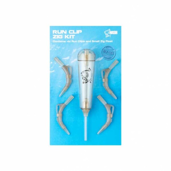 Nash Sada na montáž Run Lead Clip Zig Kit 4ks (T8434)