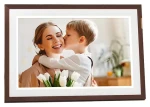 10,1" Arzopa D10 tmavě hnědá / Digitální fotorámeček / 1280x800 / 32GB / WiFi (D10 10,1)