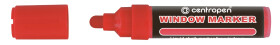 Značkovač křídový Centropen 9121 - červený