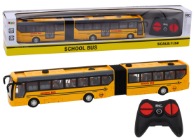 Mamido Školní autobus RC kloubový na dálkové ovládání 1:32 žlutý