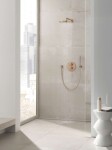GROHE - Rainshower Cosmopolitan Hlavová sprcha Cosmopolitan 310 s ramenem 38 cm, 1 proud, kartáčovaný Warm Sunset 26066DL0