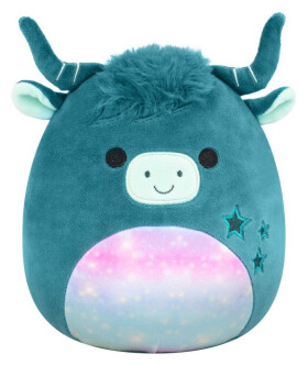 Squishmallows Zelená horská kráva - Clark 13cm