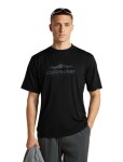 ICEBREAKER Mens Merino 150 Tech Lite SS Rlxd T ibHeritage, Black velikost: S
