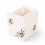 Výslužková krabice se stuhou Pink střední 16,5x16,5x11cm