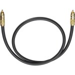 Oehlbach jack audio prodlužovací kabel [1x jack zástrčka 3,5 mm - 1x jack zásuvka 3,5 mm] 5.00 m černá pozlacené kontakty Oehlbac