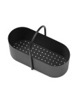 Ferm LIVING Designový organizér Grib Toolbox Black, černá barva, kov