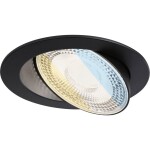 Paulmann 92907 Whirl LED vestavné svítidlo, LED, pevně vestavěné LED, 4.9 W, hliník (kartáčovaný), saténová, sada 3 ks