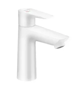 Hansgrohe Talis E - Umyvadlová baterie s výpustí | CoolStart matná bílá (71713700)