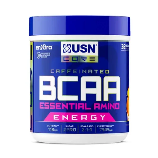 USN BCAA + Power Punch Energy 400 g mango - pomeranč (12419)
