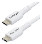 StarTech USB-C na USB-C bílá / Nabíjecí kabel / 60W Power Delivery / 2 m (USB2CC2MNCWHE)