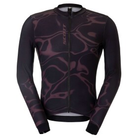 SCOTT Jersey M's Pro Mid LS, Cocoa Red/Black (vzorek) velikost: M