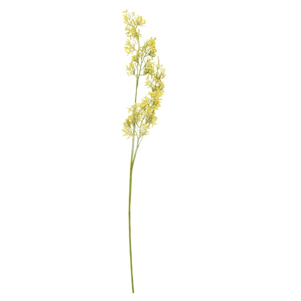 Ib Laursen Umělá květina Yellow 75 cm, žlutá barva, plast