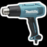 Makita HG6030K / Horkovzdušná pistole / 1800W / teplota 50° - 600°C / množství vzduchu 250 - 500 l-min (HG6030K)