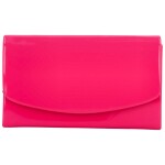 Stylové lakované dámské psaníčko Xawera, fuchsiová