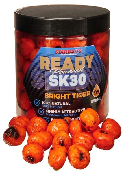 Starbaits Tygří ořech Bright Ready Seeds SK30 250ml,Starbaits Tygří ořech Bright Ready Seeds SK30 250ml