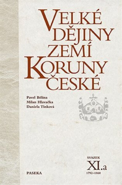 Velké dějiny zemí Koruny české XI.a - Pavel Bělina, Daniela Tinková, Milan Hlavačka