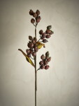 Bloomingville Umělá květina Berry Branch 94 cm, hnědá barva, plast