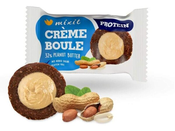 Mixit Proteinová Crème boule Peanut butter 30g