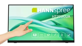 21.5" HANNspree HT220CUA černá / TFT Touch / 1920 x 1080 / 270cd / 16:9 / 1000:1 / 6ms / HDMI / DP / USB (HT220CUA)