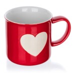 Sada keramických hrnků WHITE HEART 350 ml 2 ks