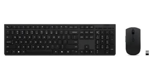 Lenovo Professional Wireless Rechargeable US šedá / Sada klávesnice a myši / dobíjecí baterie / USB-A přijímač (4X31R64316)