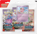 Pokémon TCG: Scarlet &amp; Violet 05 Temporal Forces - 3 Blister Booster