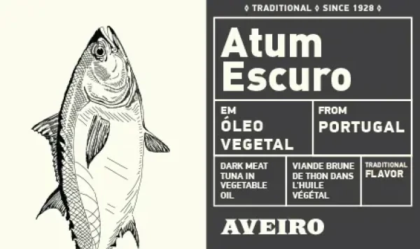 Aveiro Tmavé maso z tuňáka v rostlinném oleji 120g (12333)
