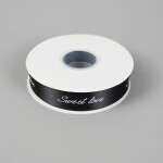 Cake star stuha SWEET LOVE černá 25mm x 45m