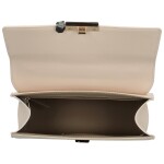 Módní dámská koženková kabelka do ruky Maella, světle růžová