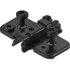 BLUM 174H7130E montážní podložka, křížová, excentr, Expando, 11,5mm, Onyx (347125)