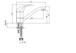 INVENA - Umyvadlová baterie Mitris BU-79-K01-Q