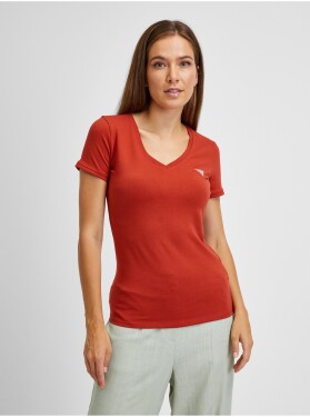 Červené dámské tričko Guess dámské