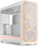 Fractal Design Meshify 3 XL Ambience Pro RGB White TG Light Tint / Big-Tower /ATX / bez zdroje / průhledná bočnice (FD-C-MES3X-05)