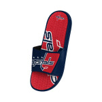FOCO Pánské pantofle Washington Capitals NHL Colorblock Slipper Velikost: S = 39-41 EU