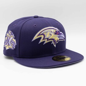 New Era Pánská kšiltovka Baltimore Ravens NFL 10th Anniversary 59FIFTY Fitted Velikost: 7