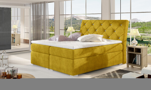 Boxspring Balvin Rozměr: 160 x 200 cm, látka: Omega68