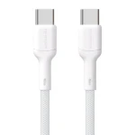 Dudao Datový kabel L9C / USB-C / USB-C / 65W / 1 m / bílá (195955)