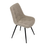 Jídelní židle, hnědá, látka, HC-T1130 CAP2