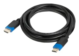 Lanberg CA-HDMI-30CC-0018-BK černá / Kabel HDMI / 1.8 m / HDMI 2.1 / 48 Gbit/s / 8K 240Hz (CA-HDMI-30CC-0018-BK)