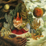 Nástěnný poznámkový kalendář 2026 NOTIQUE - Frida Kahlo, 30 x 30 cm