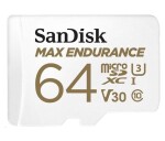 SanDisk MicroSDHC karta 64GB MAX Endurance + adaptér, 30,000 hodin EDF_493289