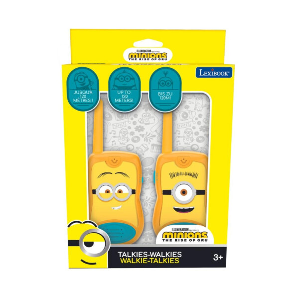 Lexibook vysílačky Mimoni s dosahem 200 m - Alltoys Lexibook