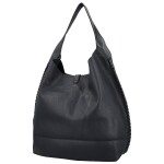 Trendy dámský koženkový set kabelek Lusiana, tmavě modrý