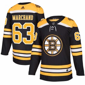 Adidas Pánský Dres Boston Bruins #63 Brad Marchand adizero Home Authentic Player Pro Distribuce: USA