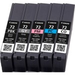 Obchod Šetřílek Canon PGI-72 PBK/GY/PM/PC/CO, multipack (6403B007) - originální kazety