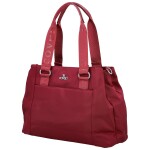 Stylová dámská nylonová kabelka do ruky Elke, červená